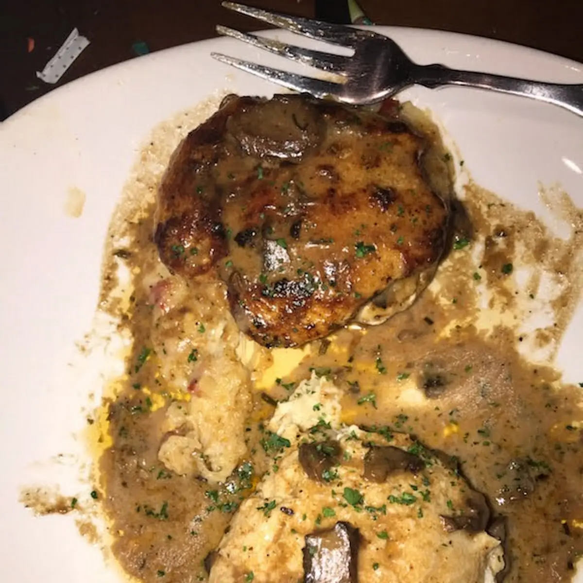 Stuffed Chicken Marsala
