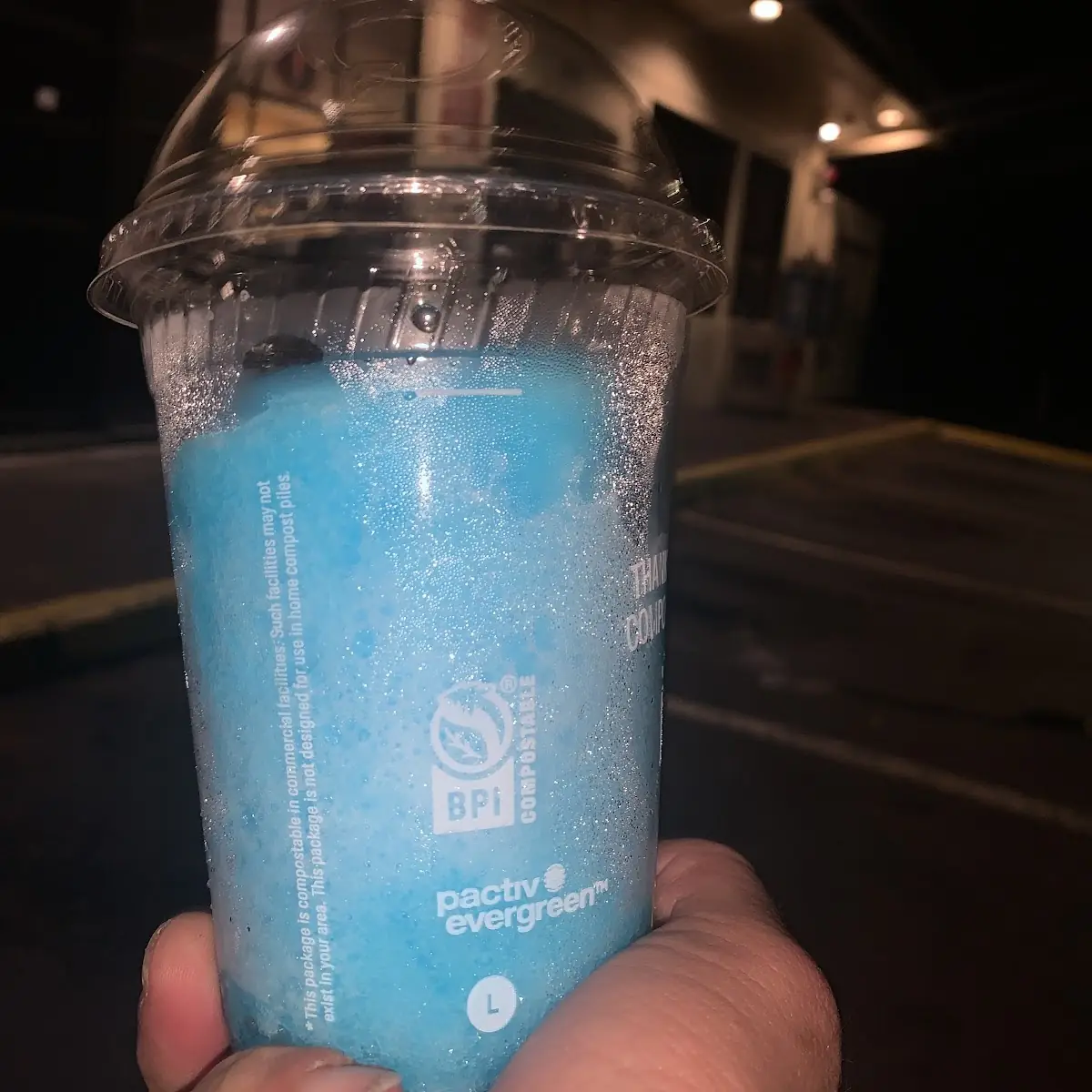 Medium Frozen Fanta Blue Raspberry