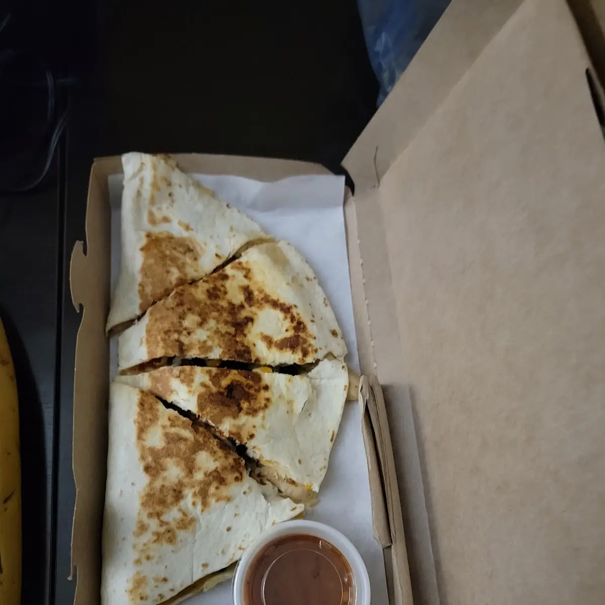 Chicken and Cheese Quesadilla