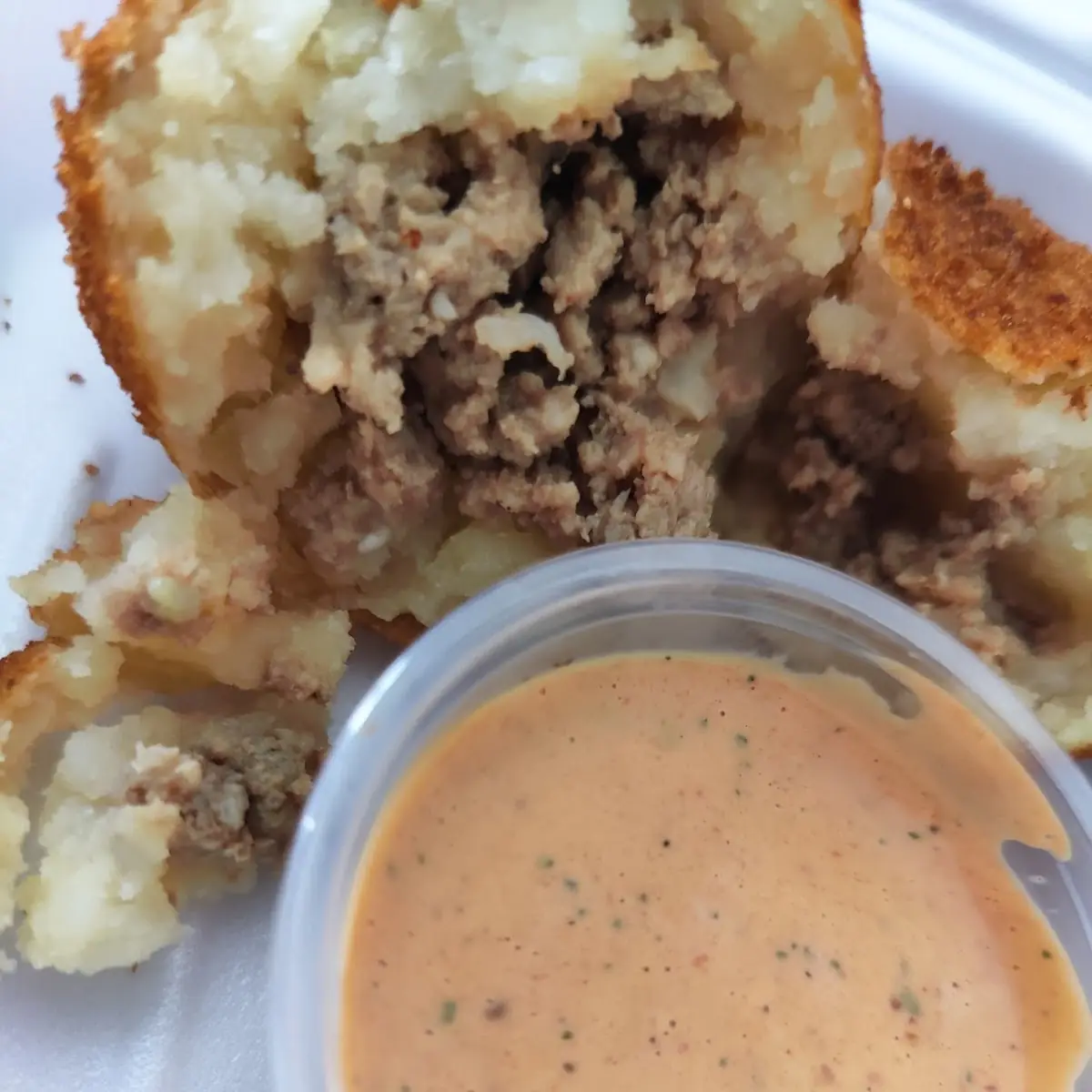 Potato Ball Papa Rellena