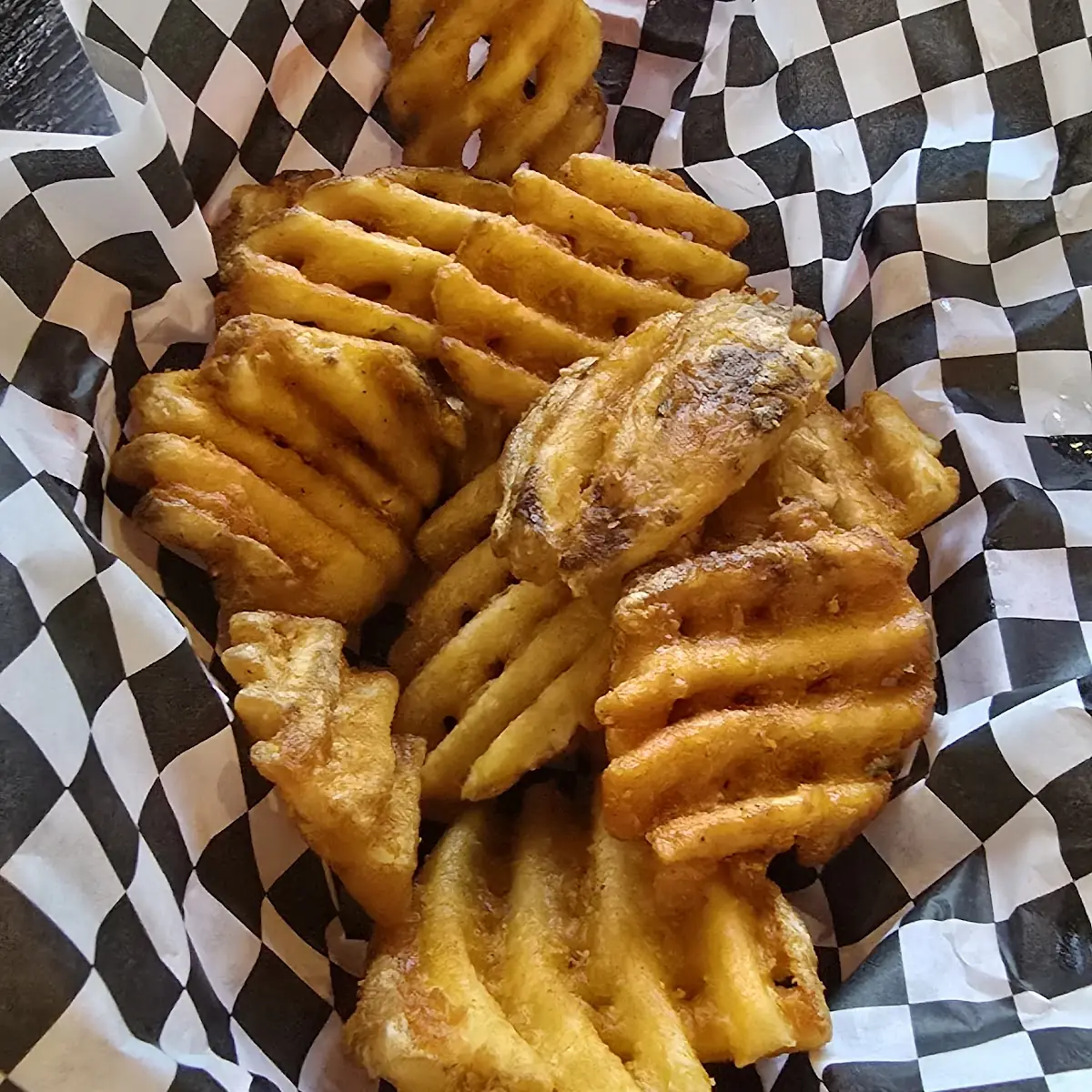 Cajun Waffle Fries