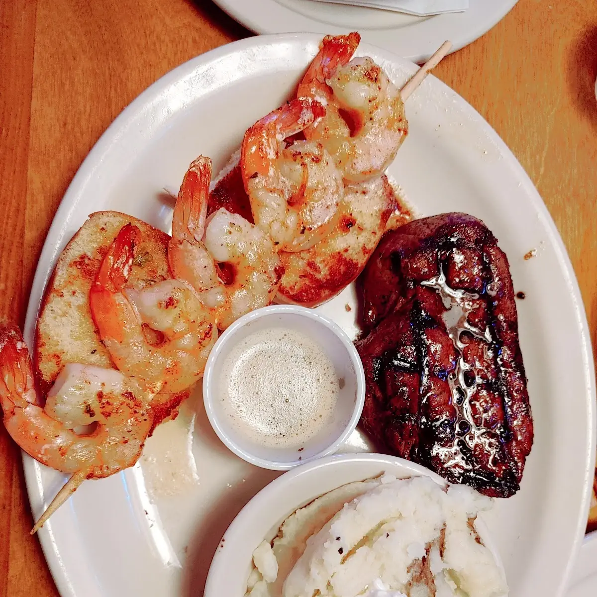 Grilled Shrimp Combo with 2 Sides