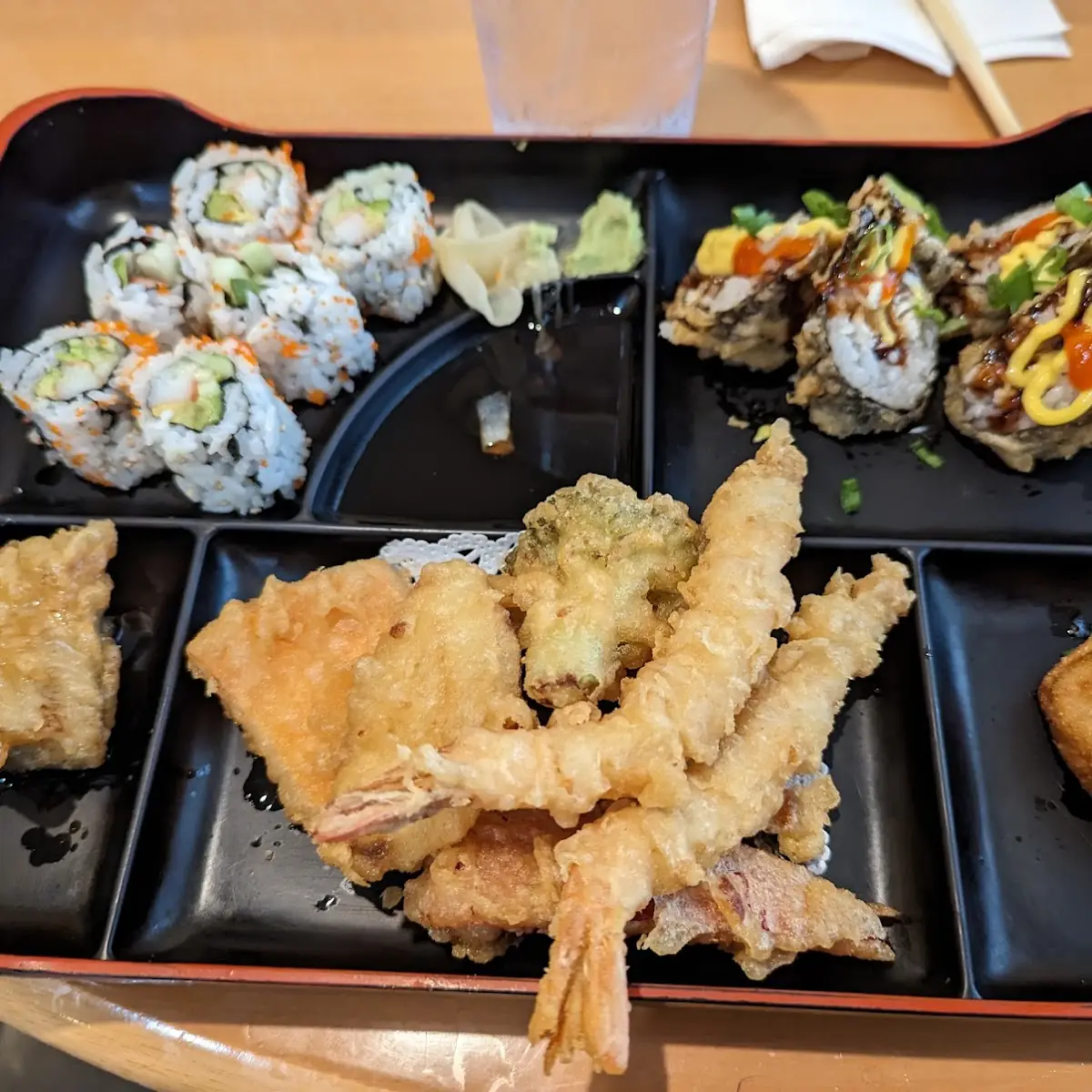 Shrimp & Vegetable Tempura Box