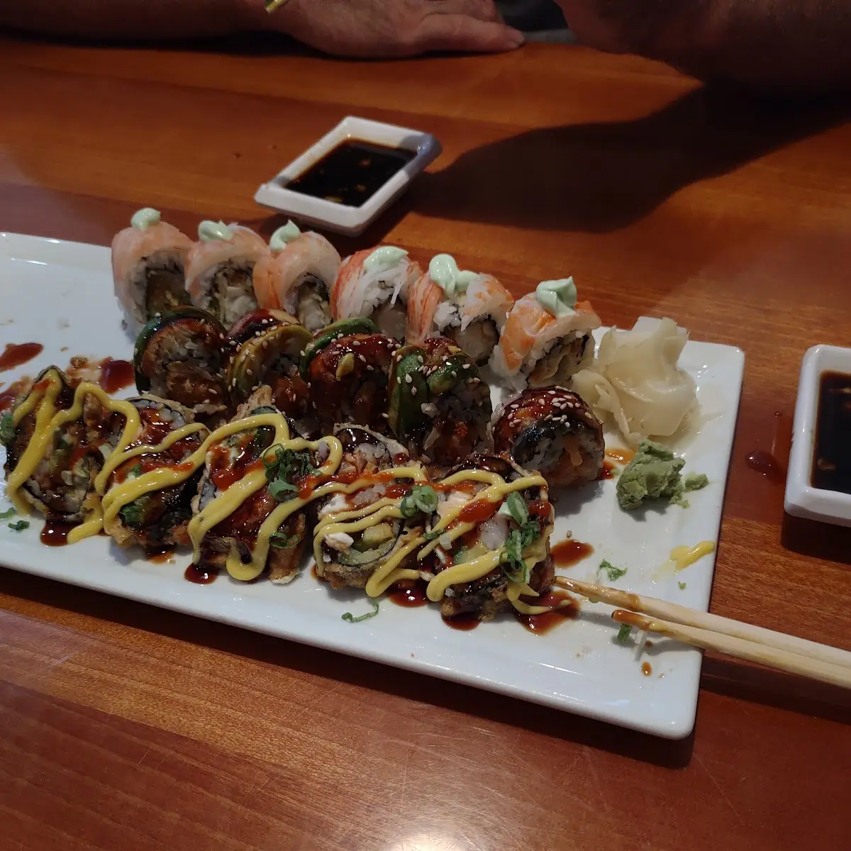 Yama and Fire Dragon Roll