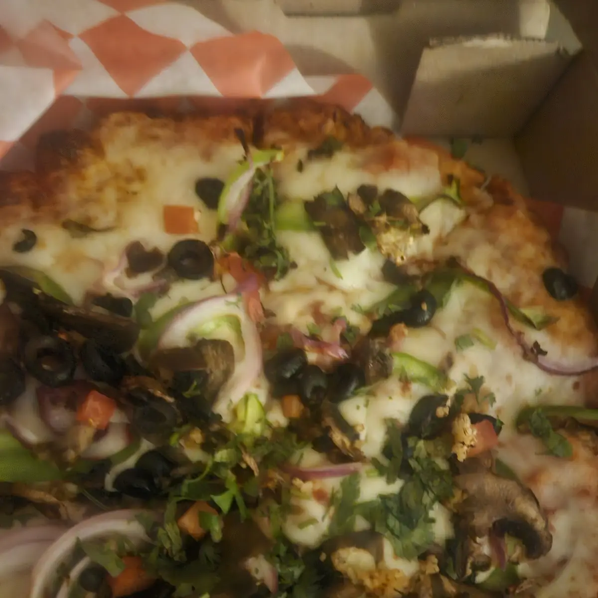 Curry Veggie Pizza