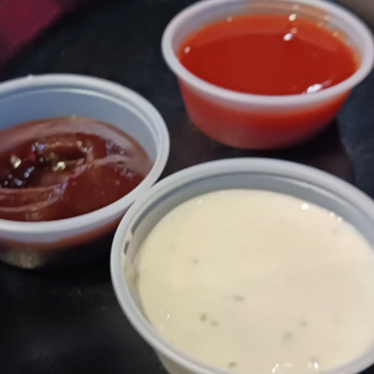 BBQ Ranch and Buffalo Sauce