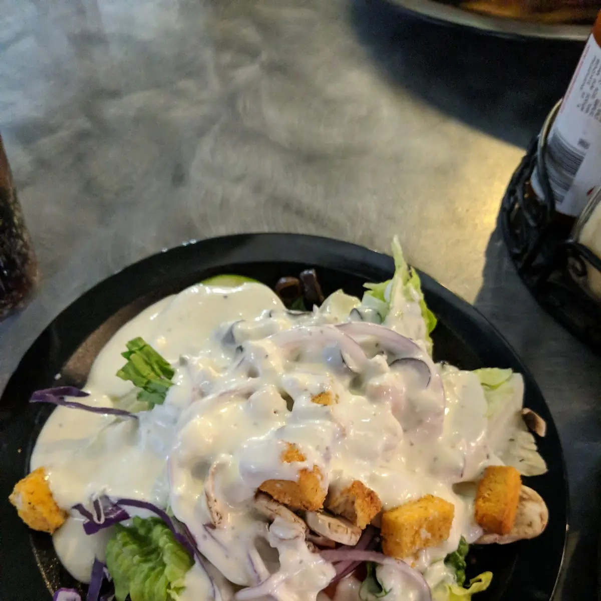 Salad Bar w Blue Cheese Dressing