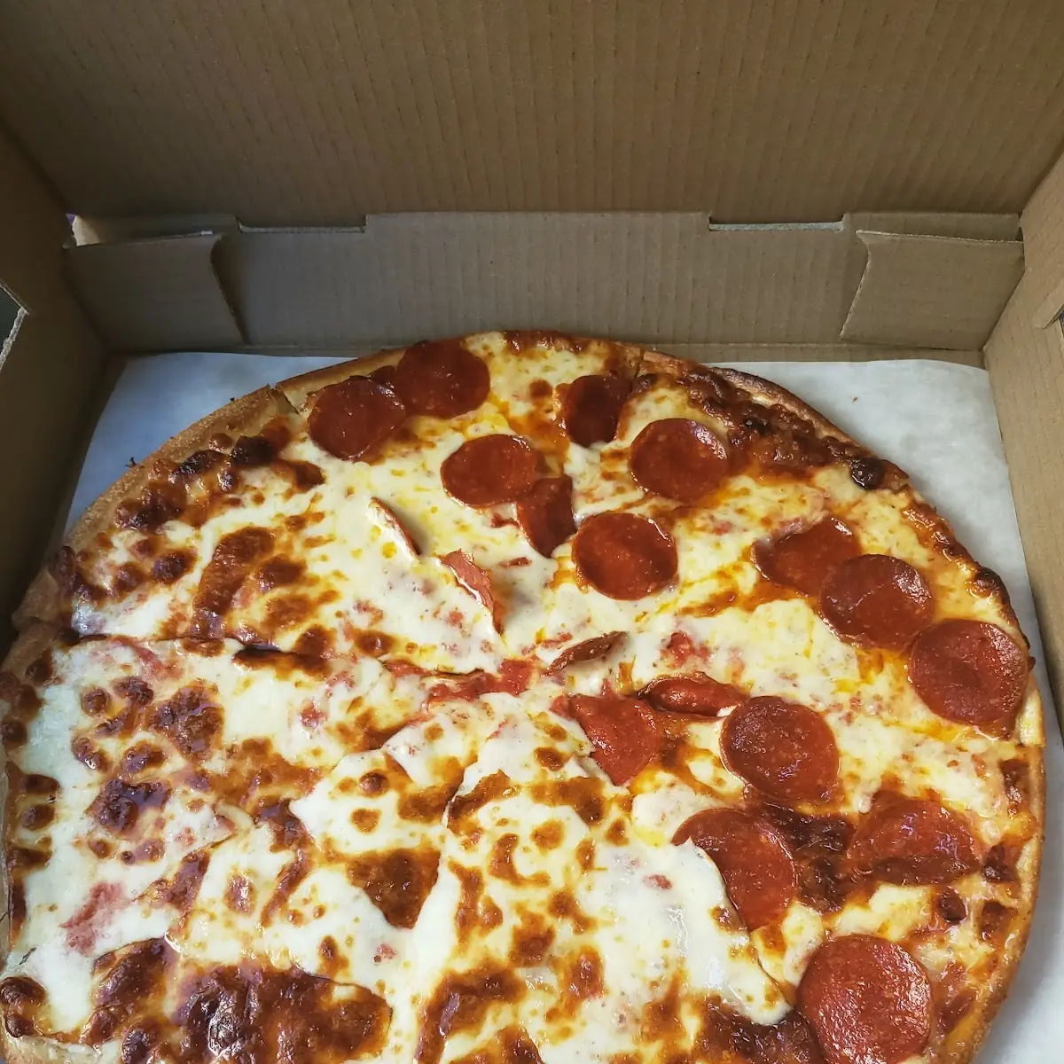 One Topping Cheese Pizza
