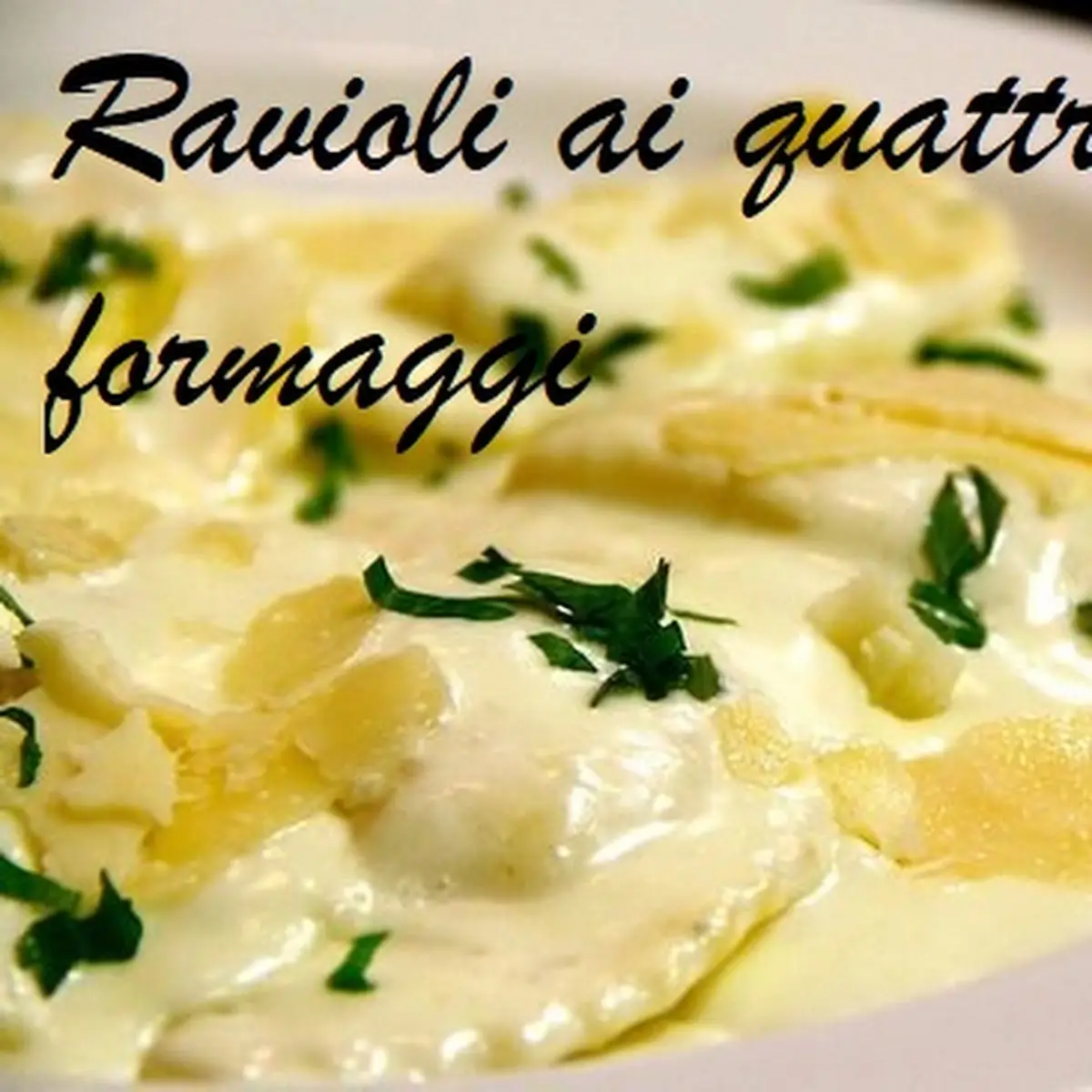 Ravioli Ai Quattro Formaggi