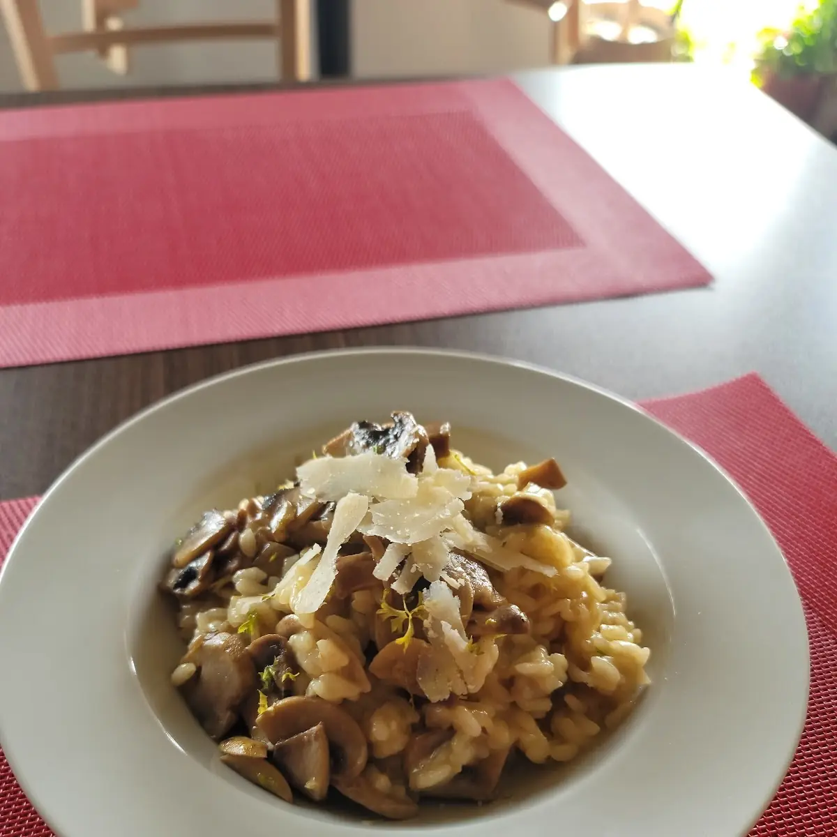 Risotto Ai Pollo E Funghi