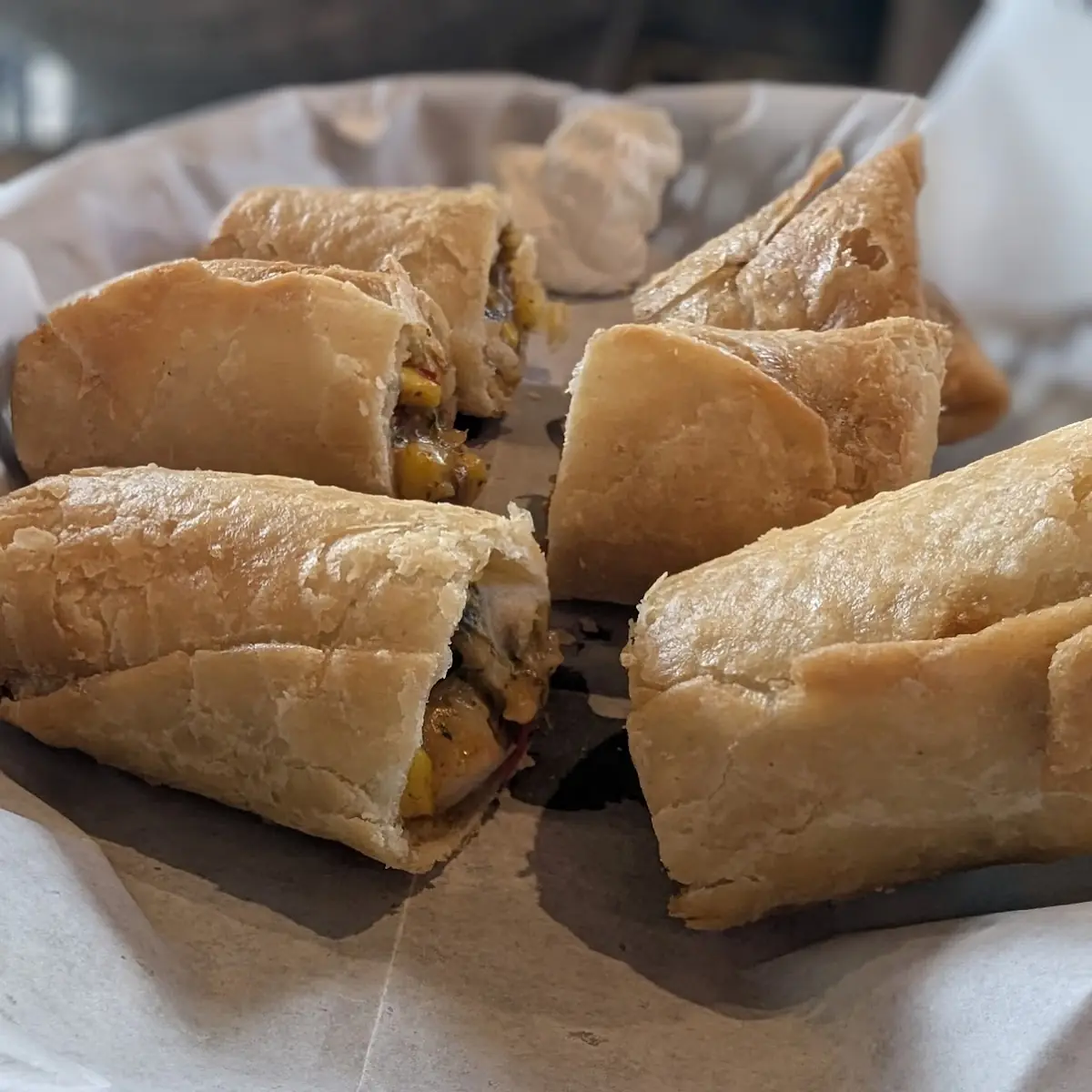 Santa Fe Egg Rolls