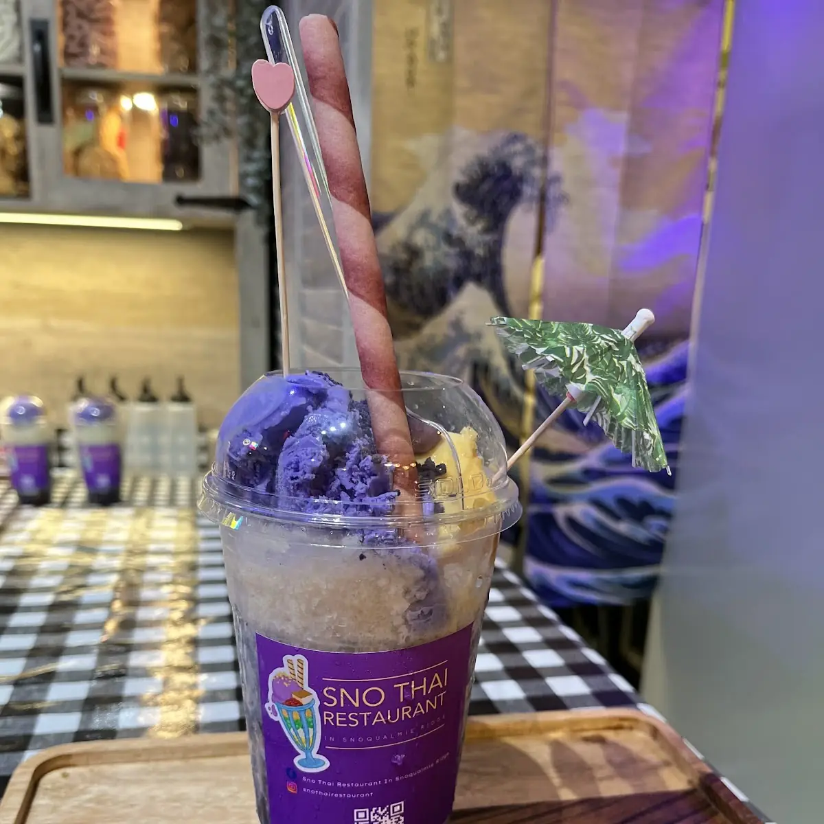 Ultimate Iced Ube Latte