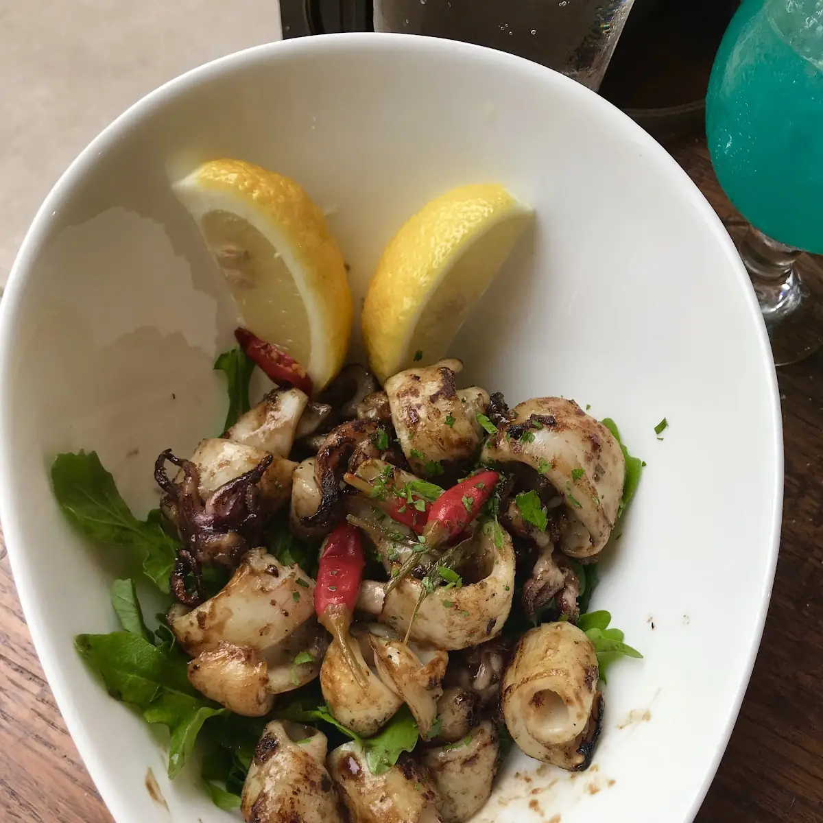 Wood Grilled Calamari