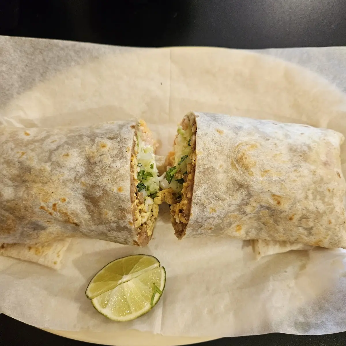 Grilled Chicken Burrito