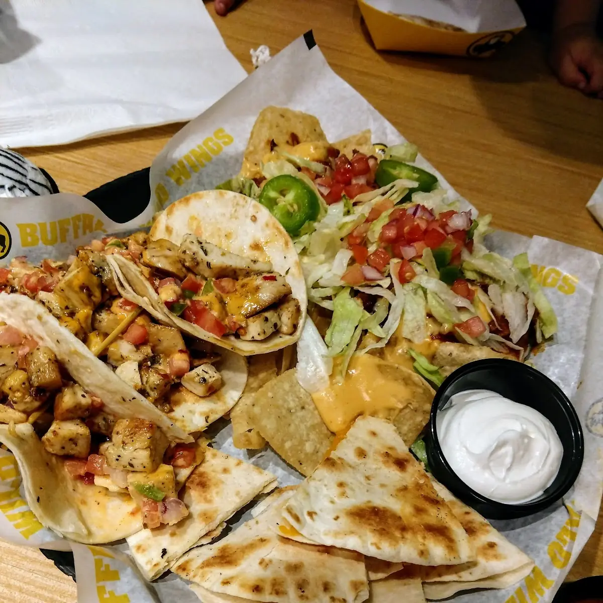 Grilled Chicken Buffalitos