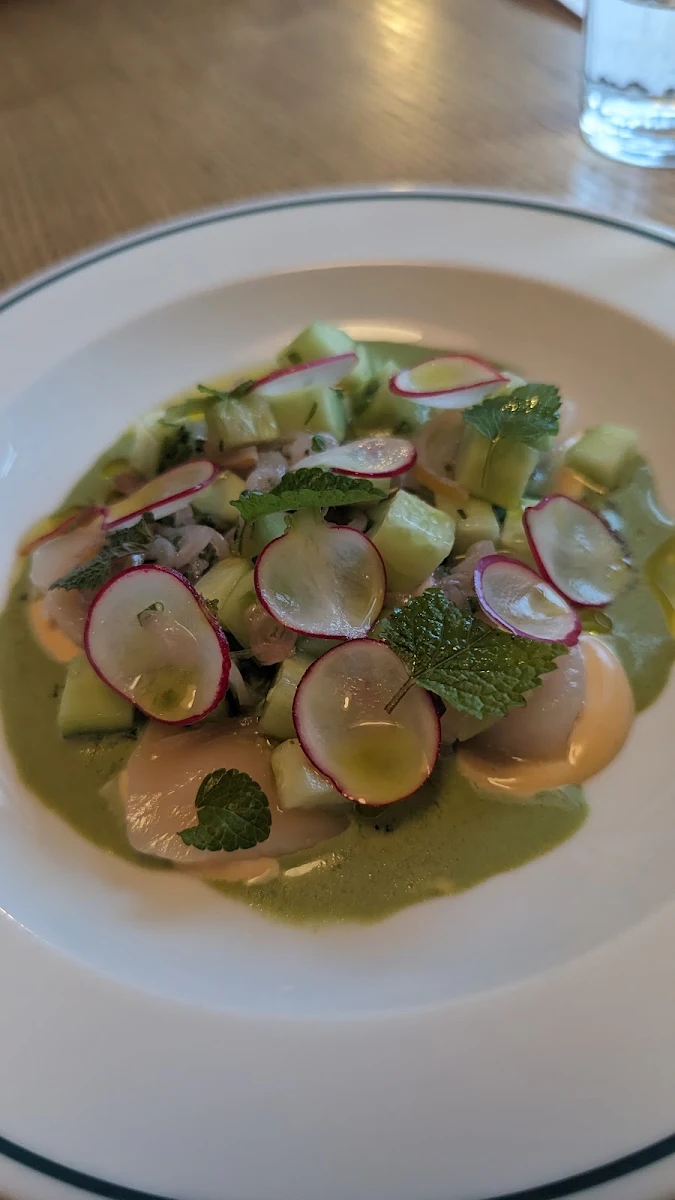 Pétoncles Fumés, Restaurant Melba