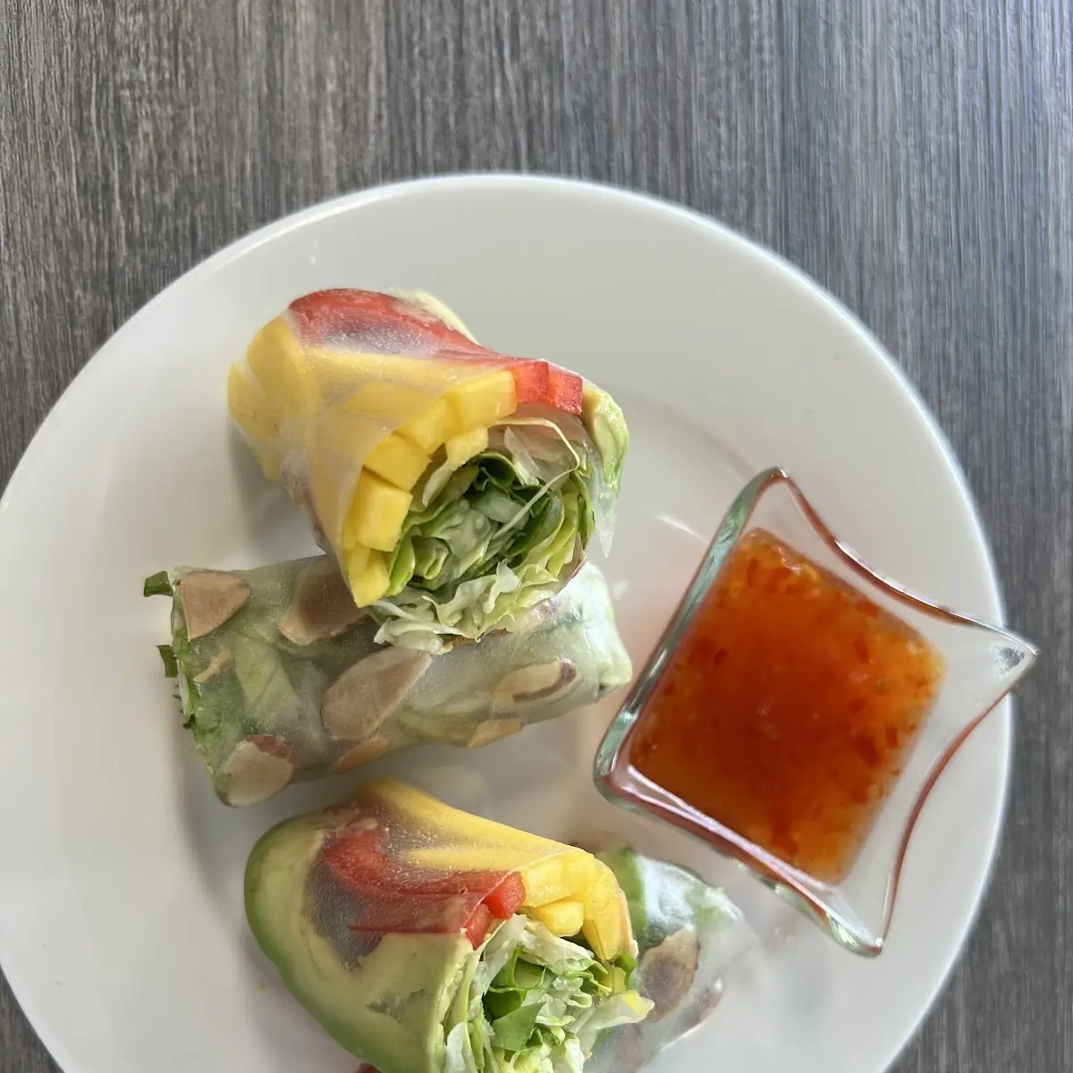 Mango Avocado Spring Roll