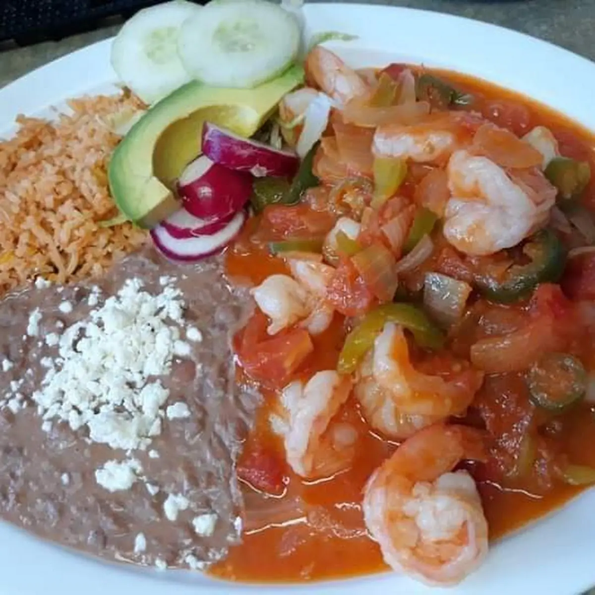 Camarones Rancheros