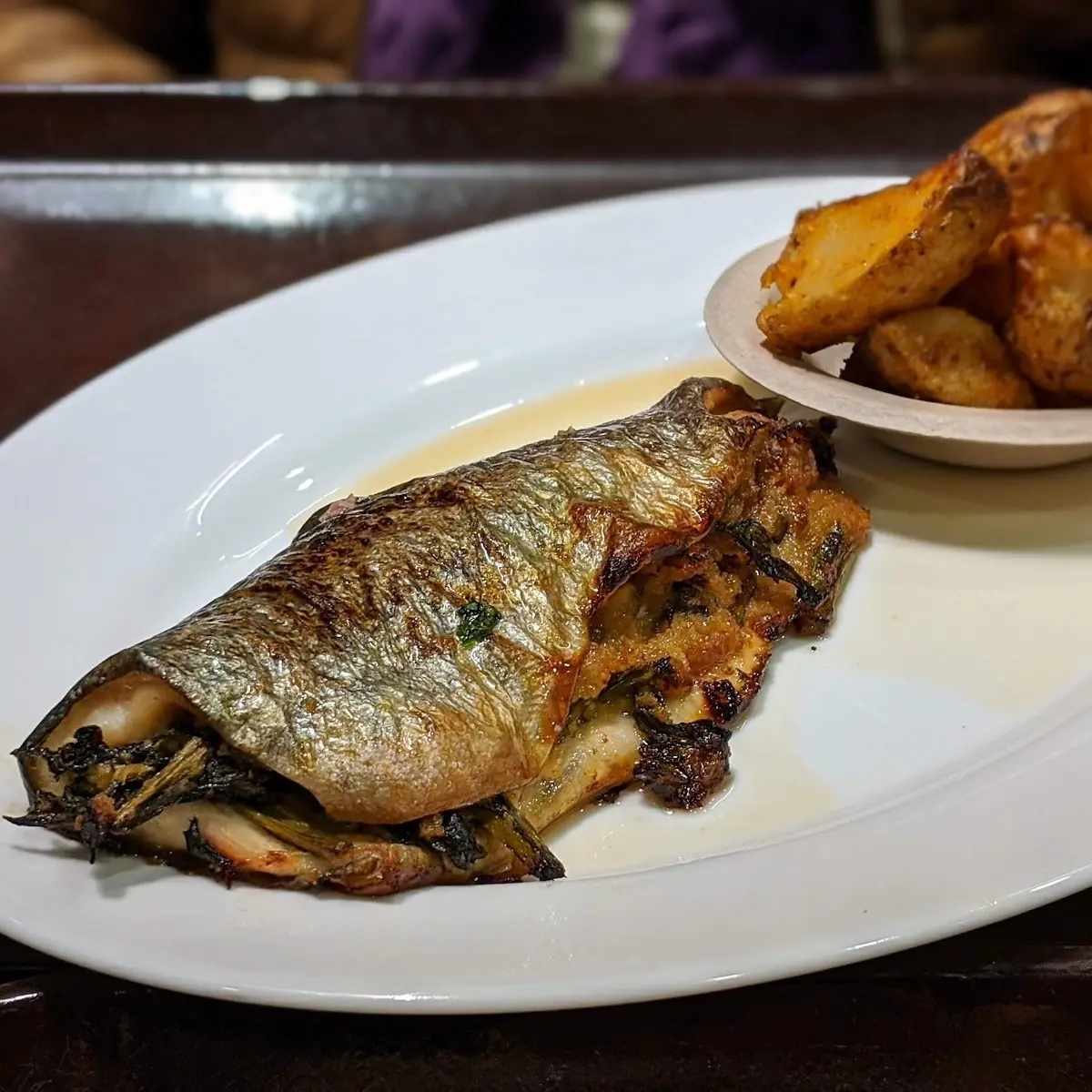 Pan Roast Rainbow Trout