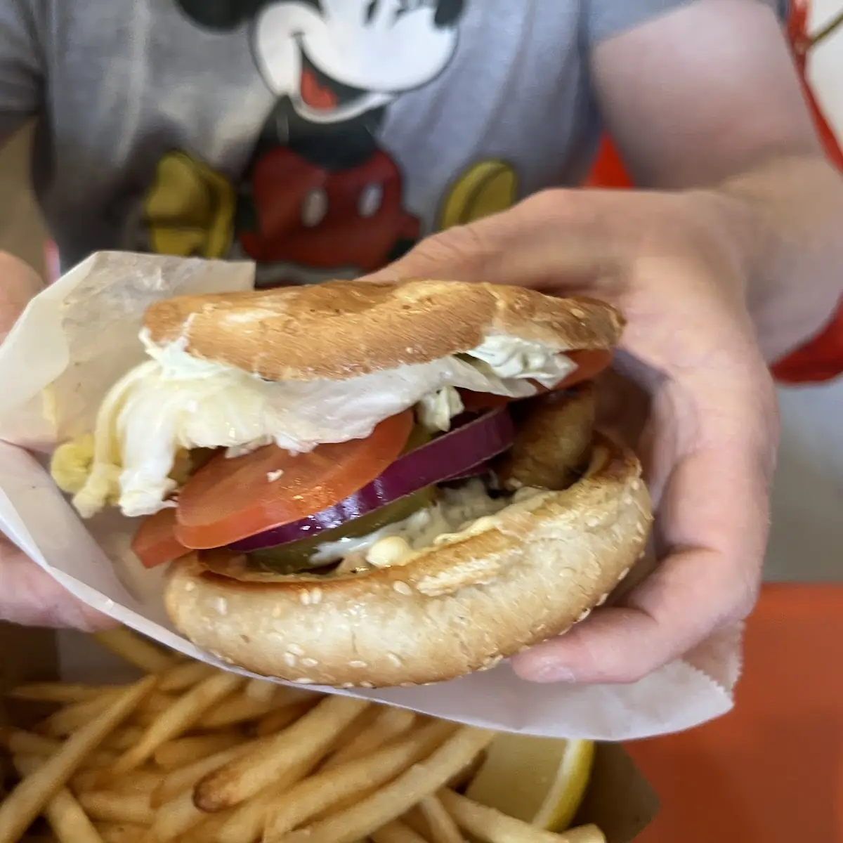 Rock Cod Sandwich
