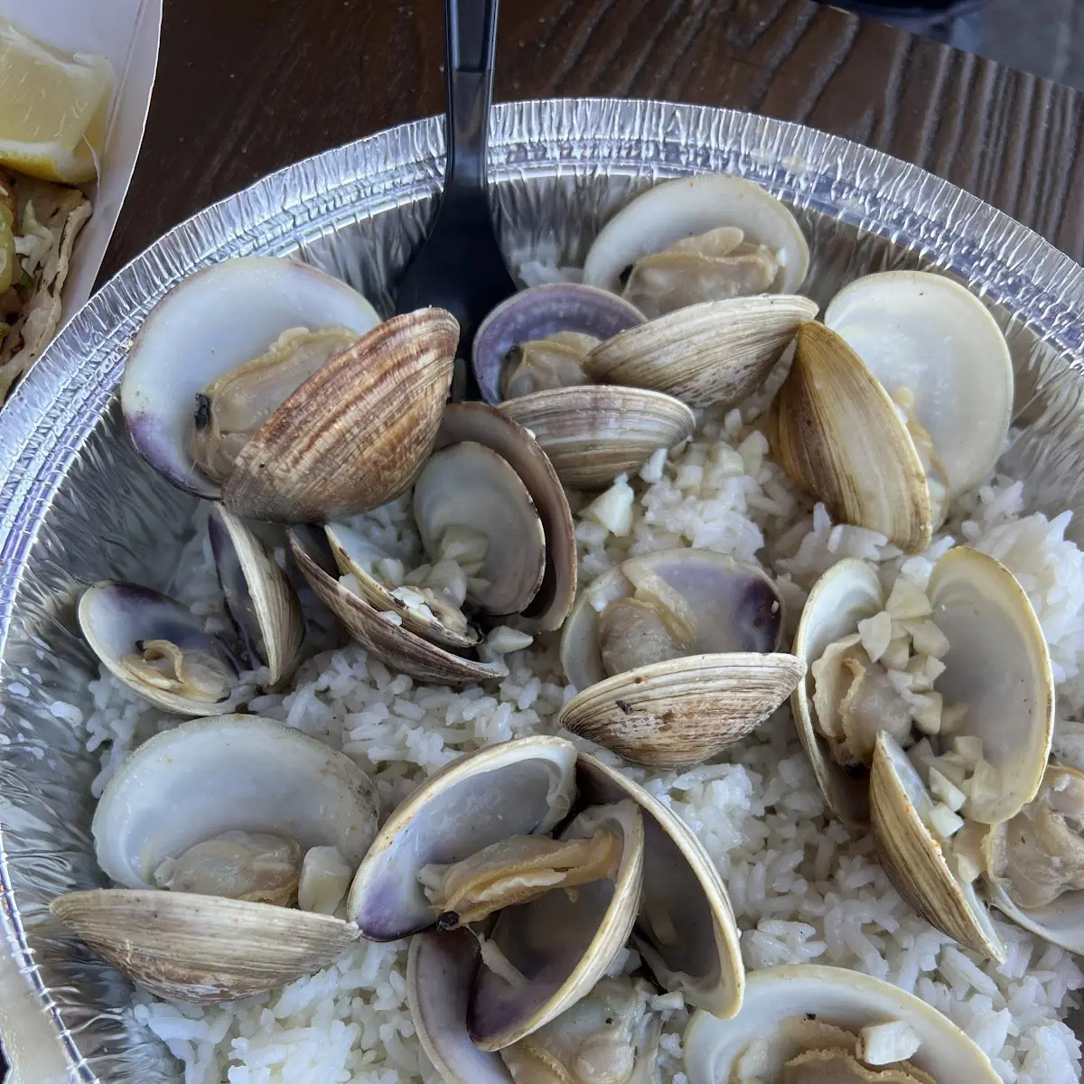Steamed Clams