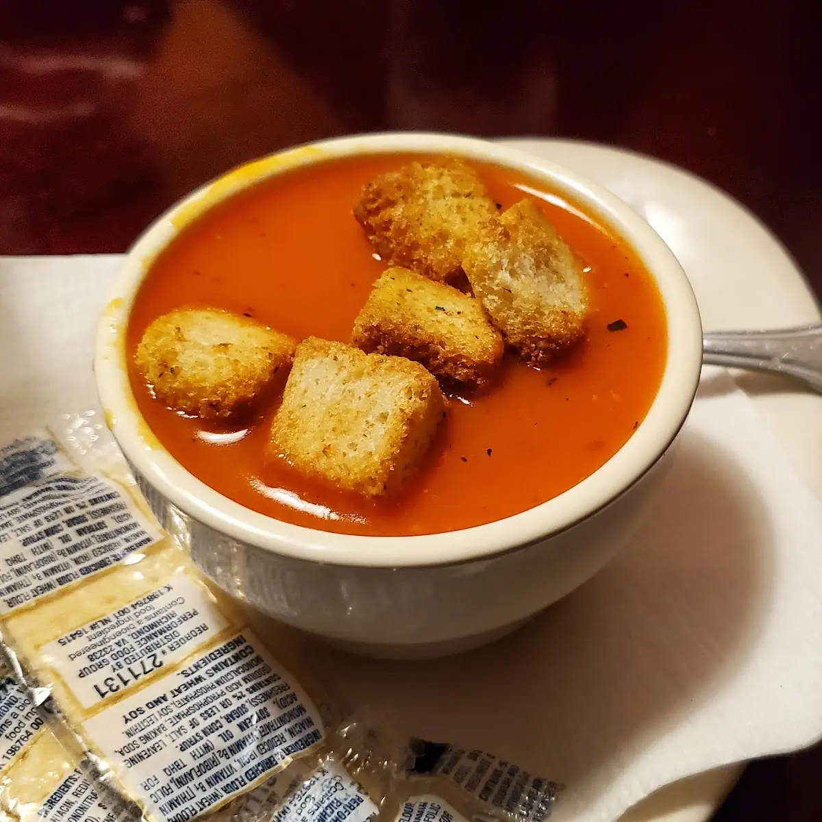 Roasted Red Pepper Soup Du Jour