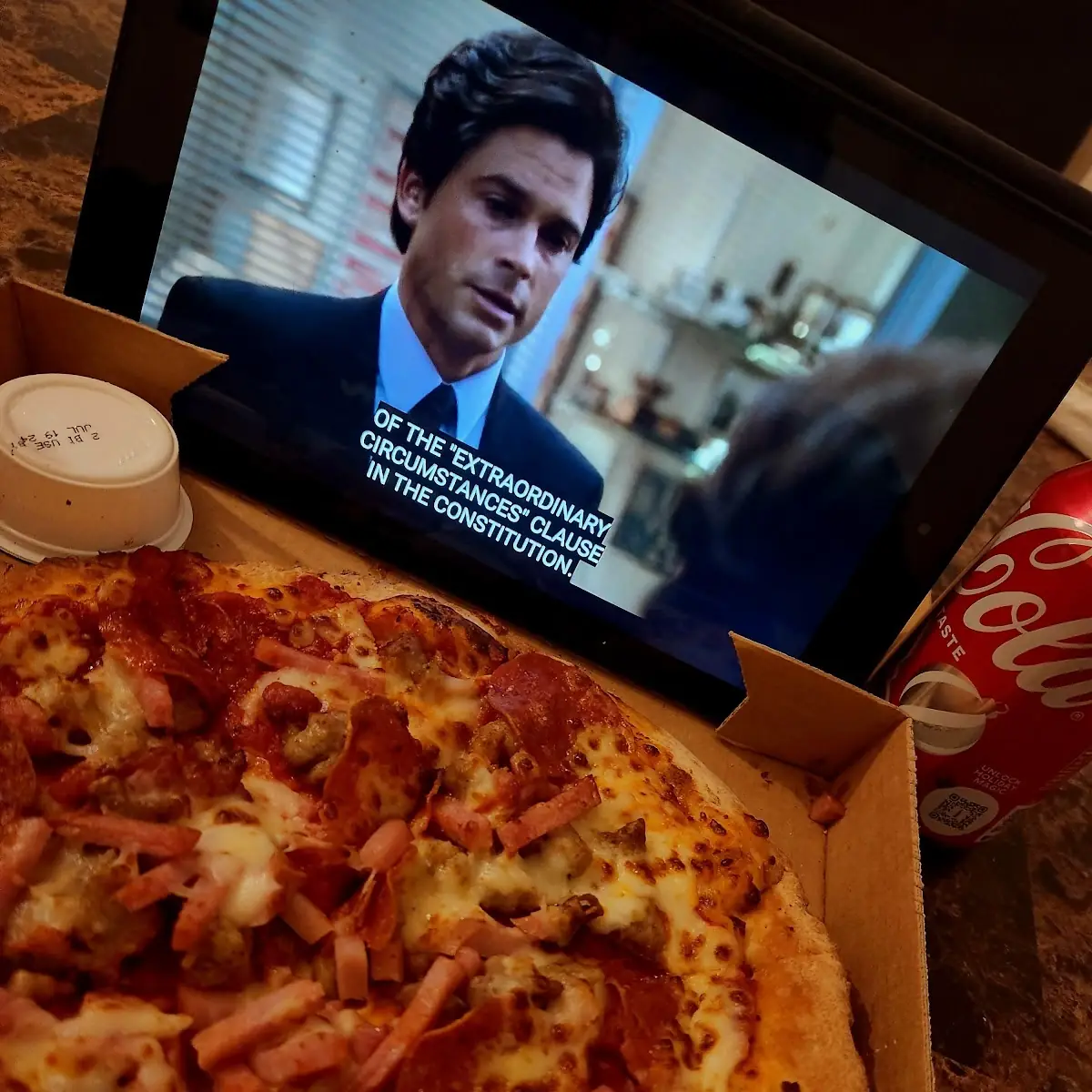 West Wing & Meat Lovers Pizza