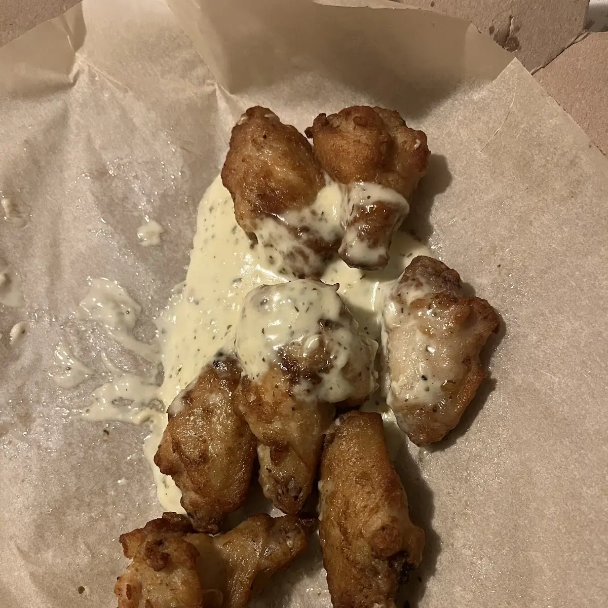Garlic Parmesan Bone-In Wings