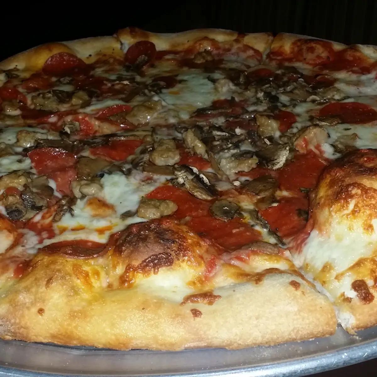 Pepperoni Mushroom Pizza