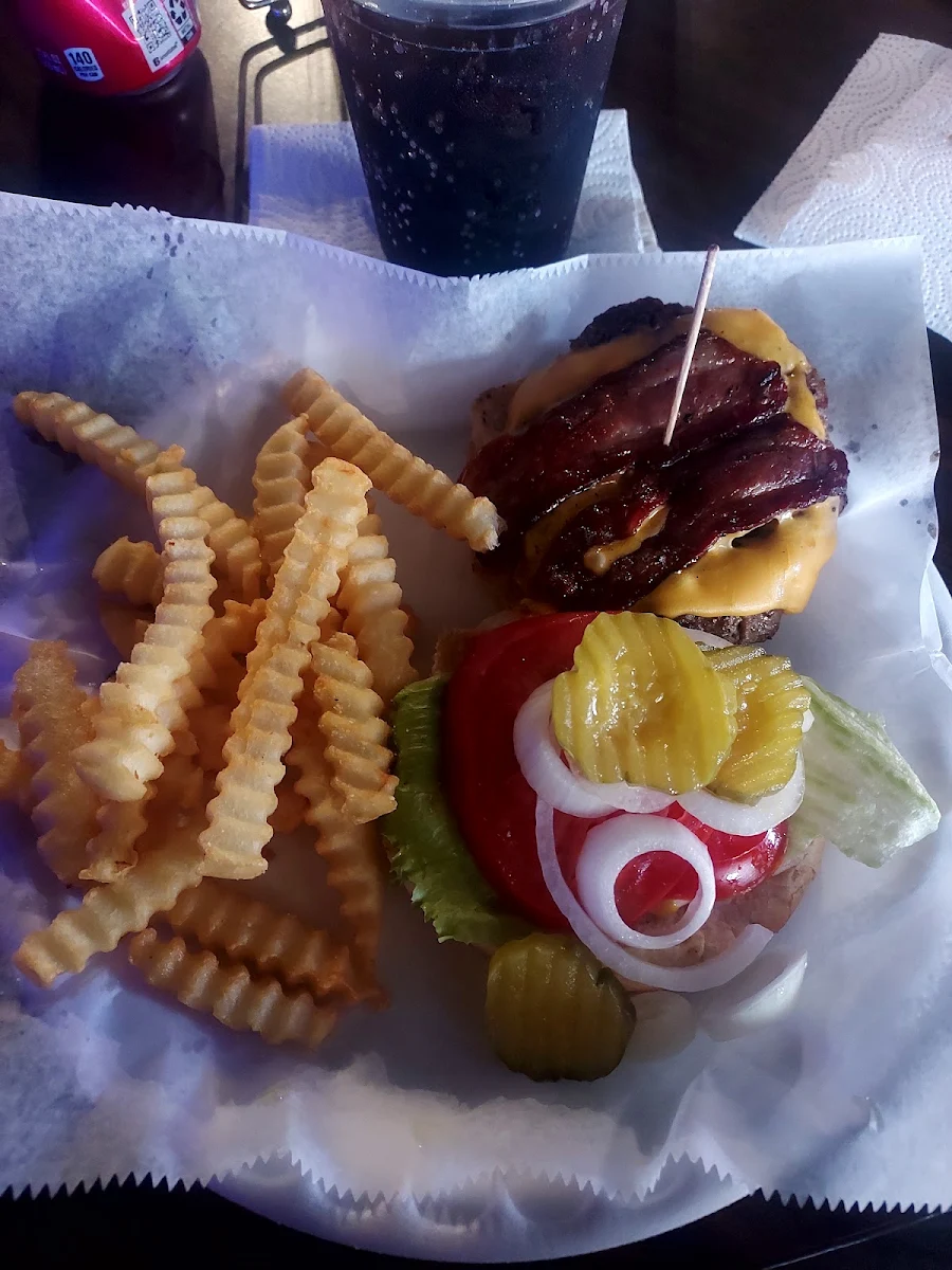 Bacon Cheeseburger Sandwich