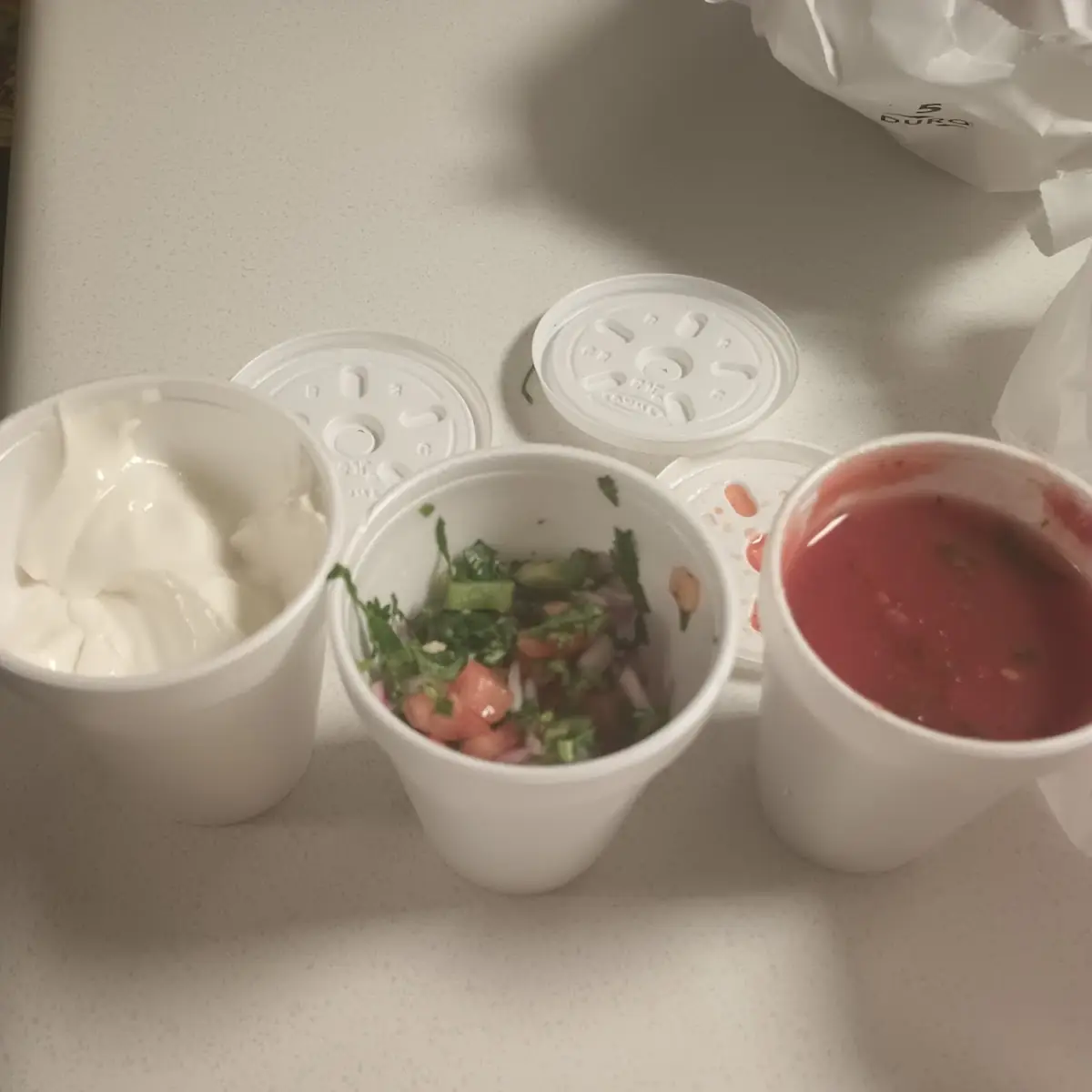Sour Cream &Pico Delgado