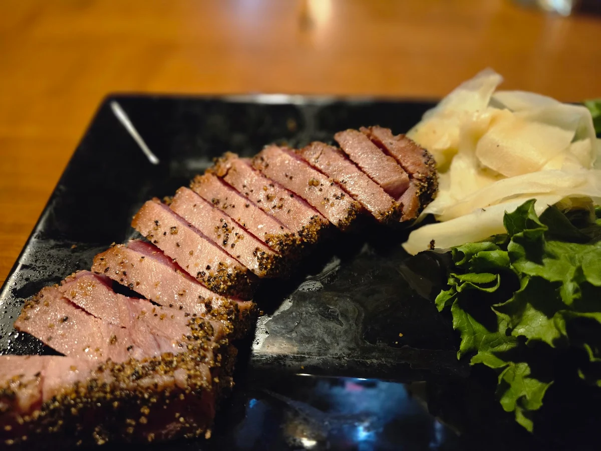 Seared Ahi Tuna Appetizer
