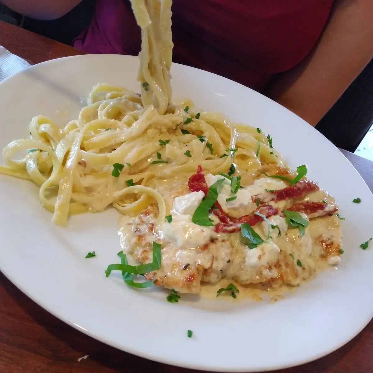 Goat Cheese Chicken
