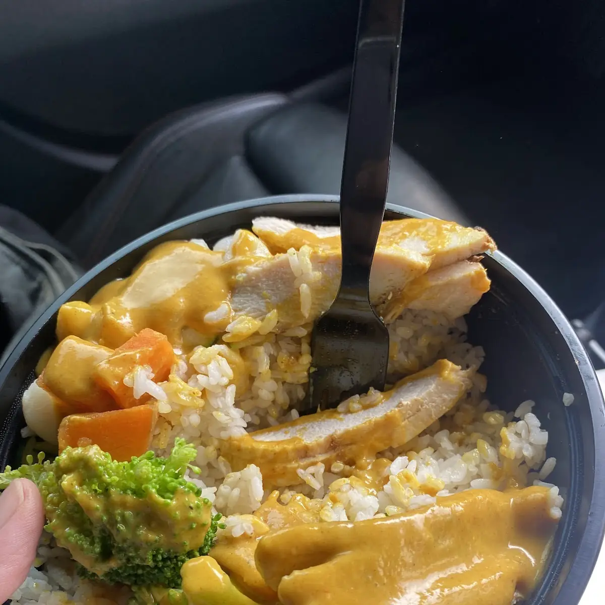 Chicken Bowl with Yellow Curry