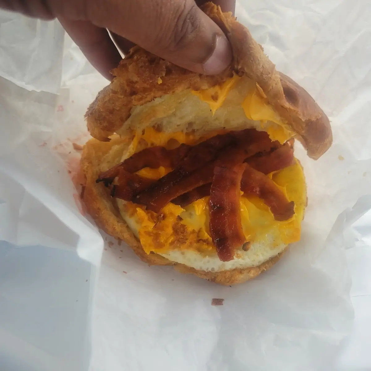 Bacon Egg Cheese Croissant