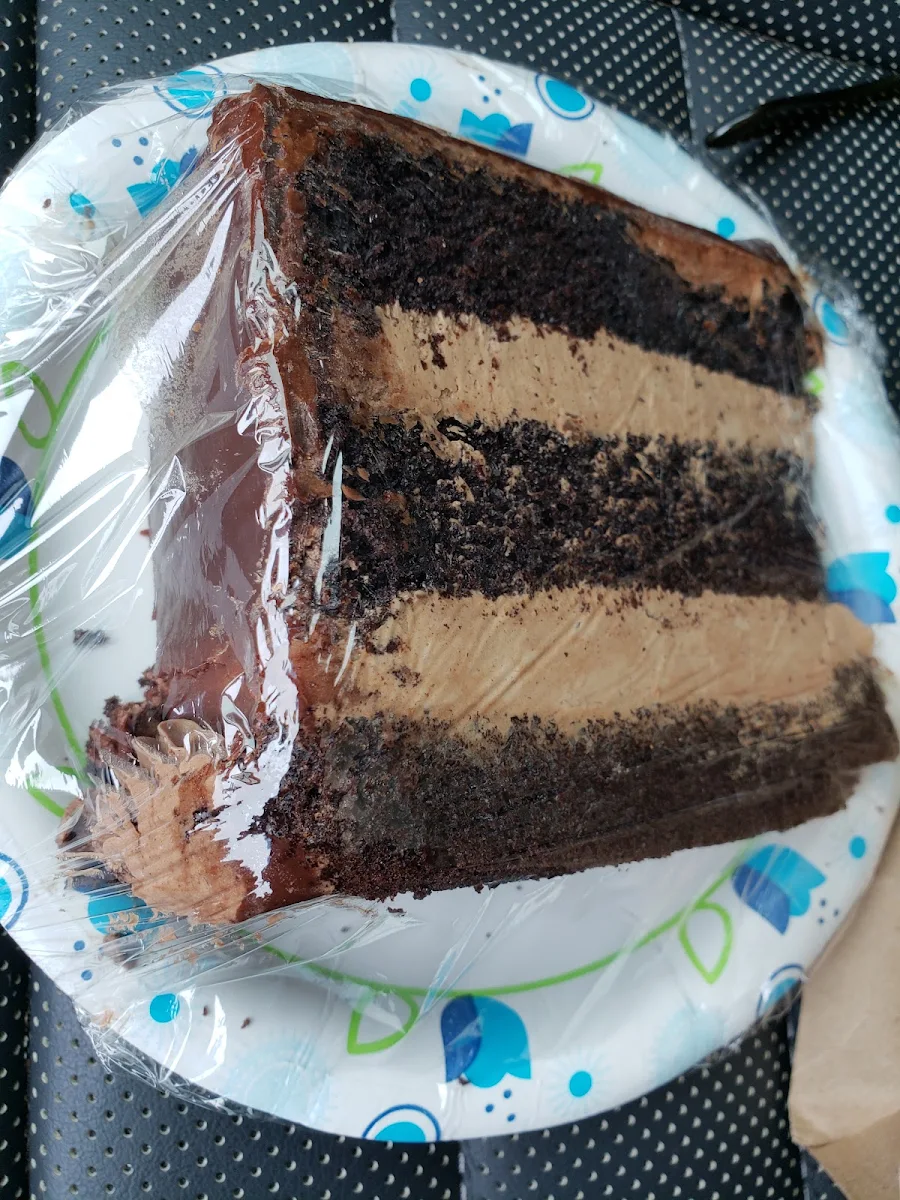 Chocolate Cake Slice