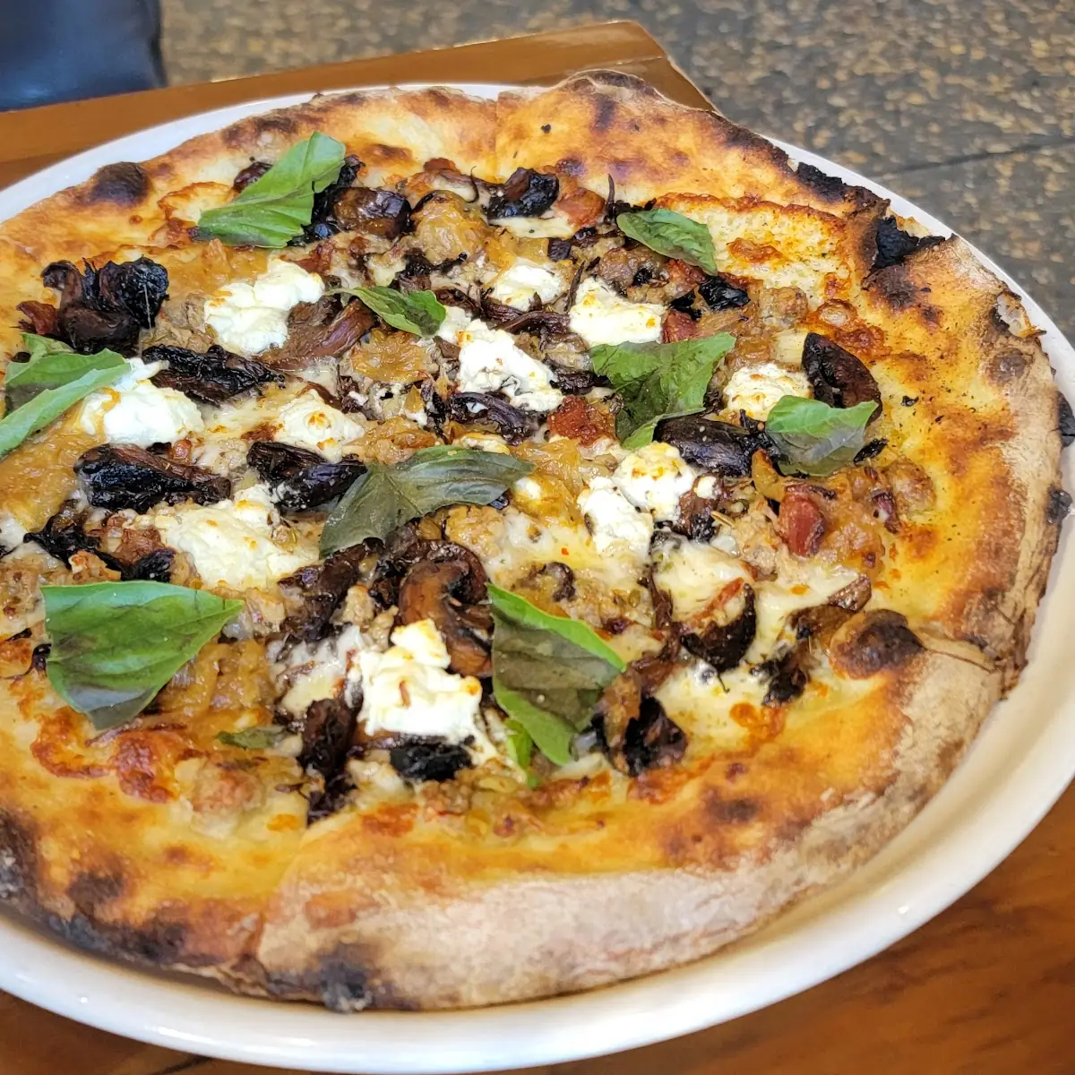 Mushroom Pizza