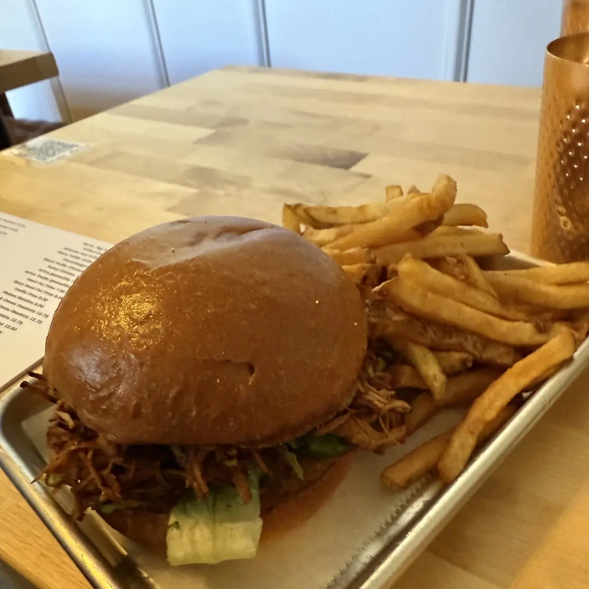 Pulled Chicken Sandwich