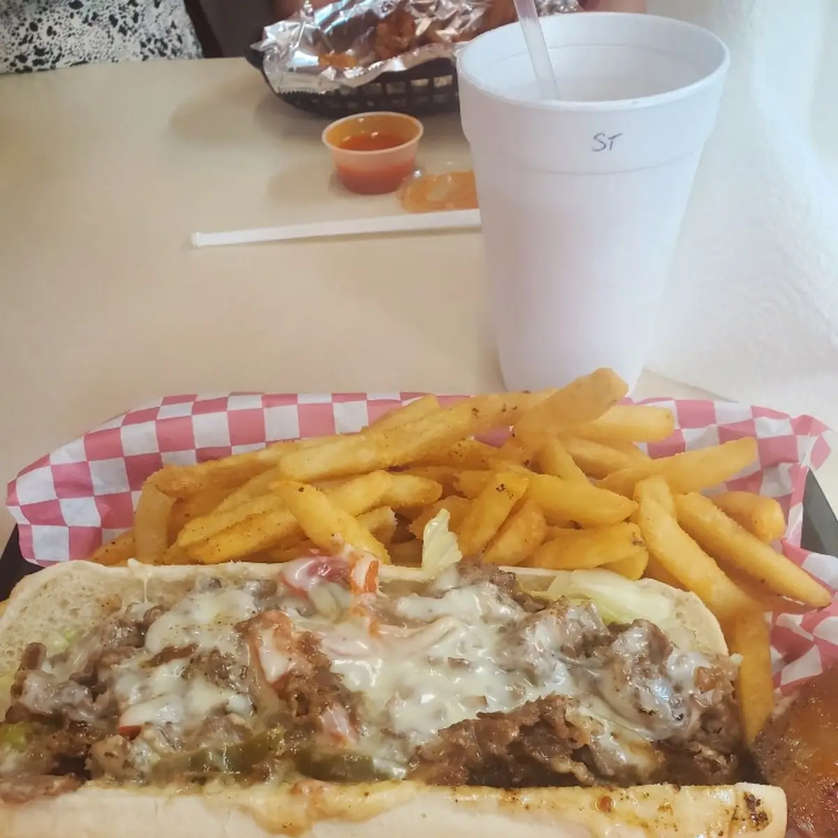 Philly Cheesesteak with Extra Jalapenos