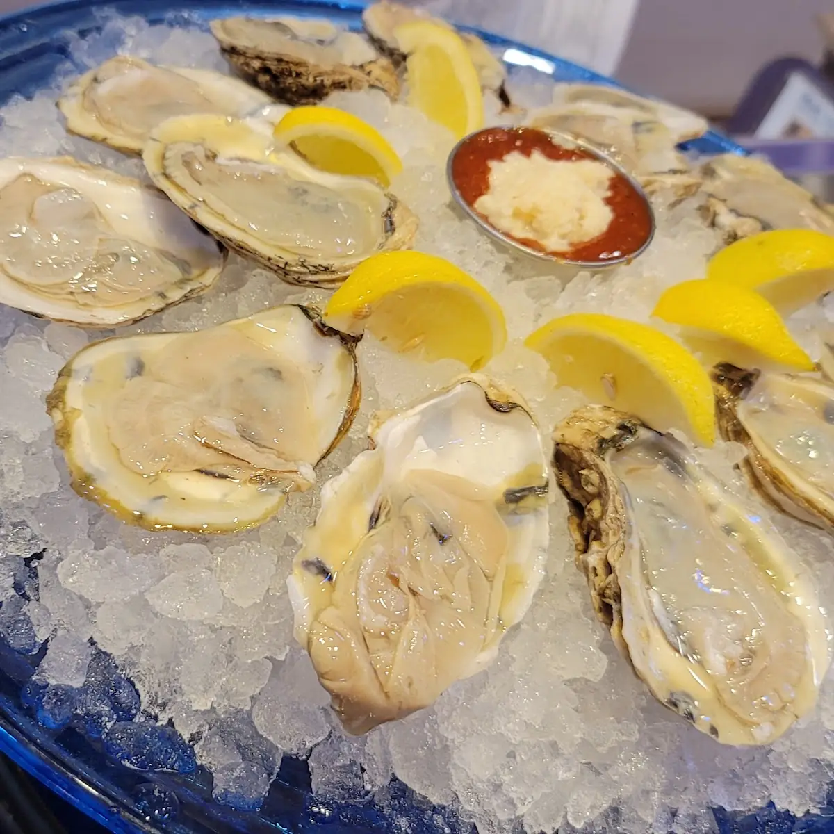 Half Dozen Oysters on the Half Shell Chilled