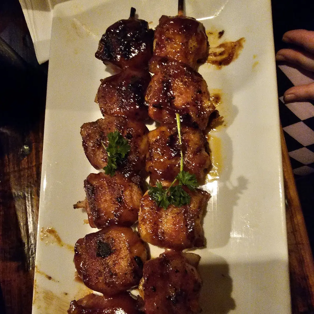 BBQ Bacon Wrapped Shrimp