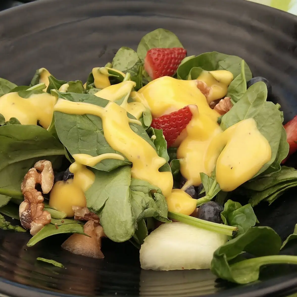 Fruit & Spinach Salad