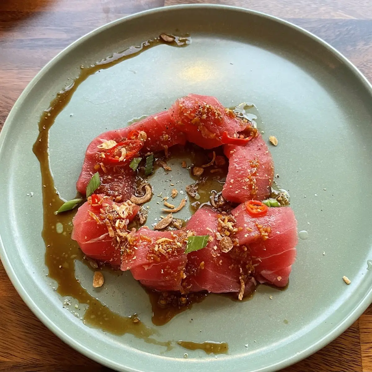 Tuna Crudo - Gluten Friendly