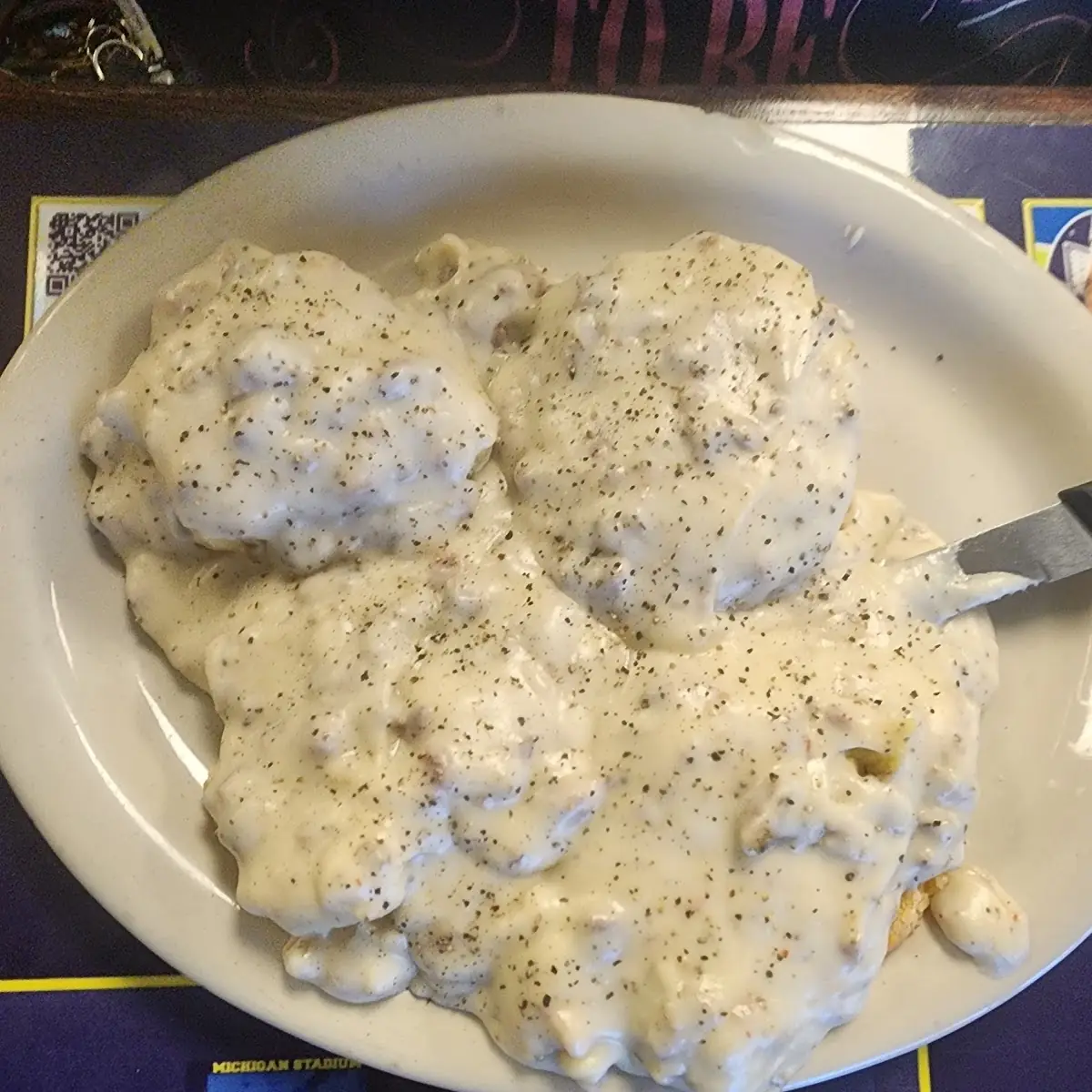 Sausage Gravy and Biscuits