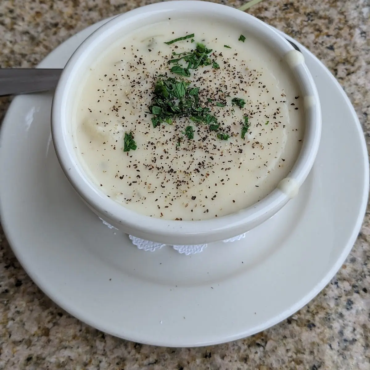 Cup of Clam Chowder