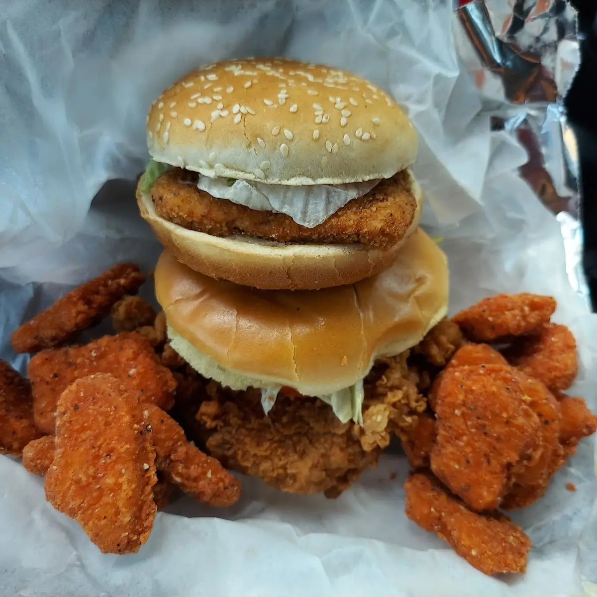 Cha King Chicken Sand Nuggets Combo