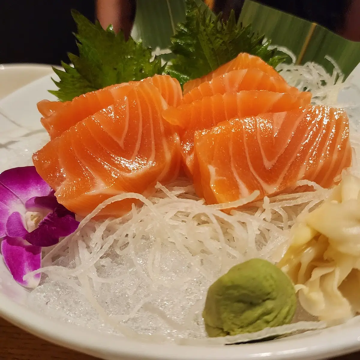 Salmon Belly Sashimi