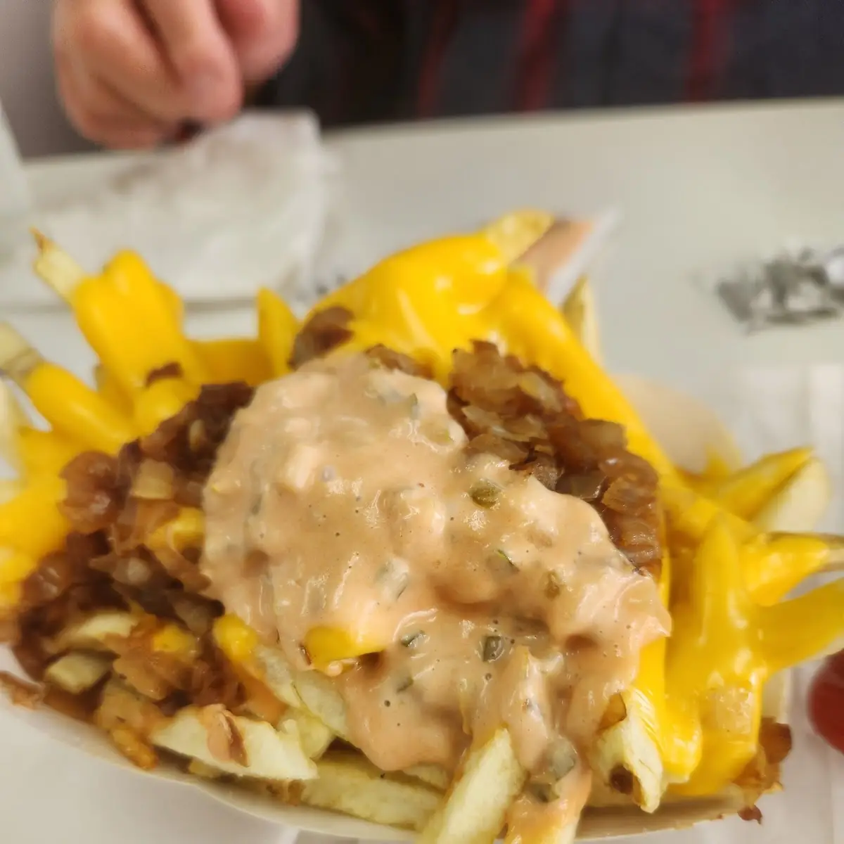 Animal Fries with Cheese
