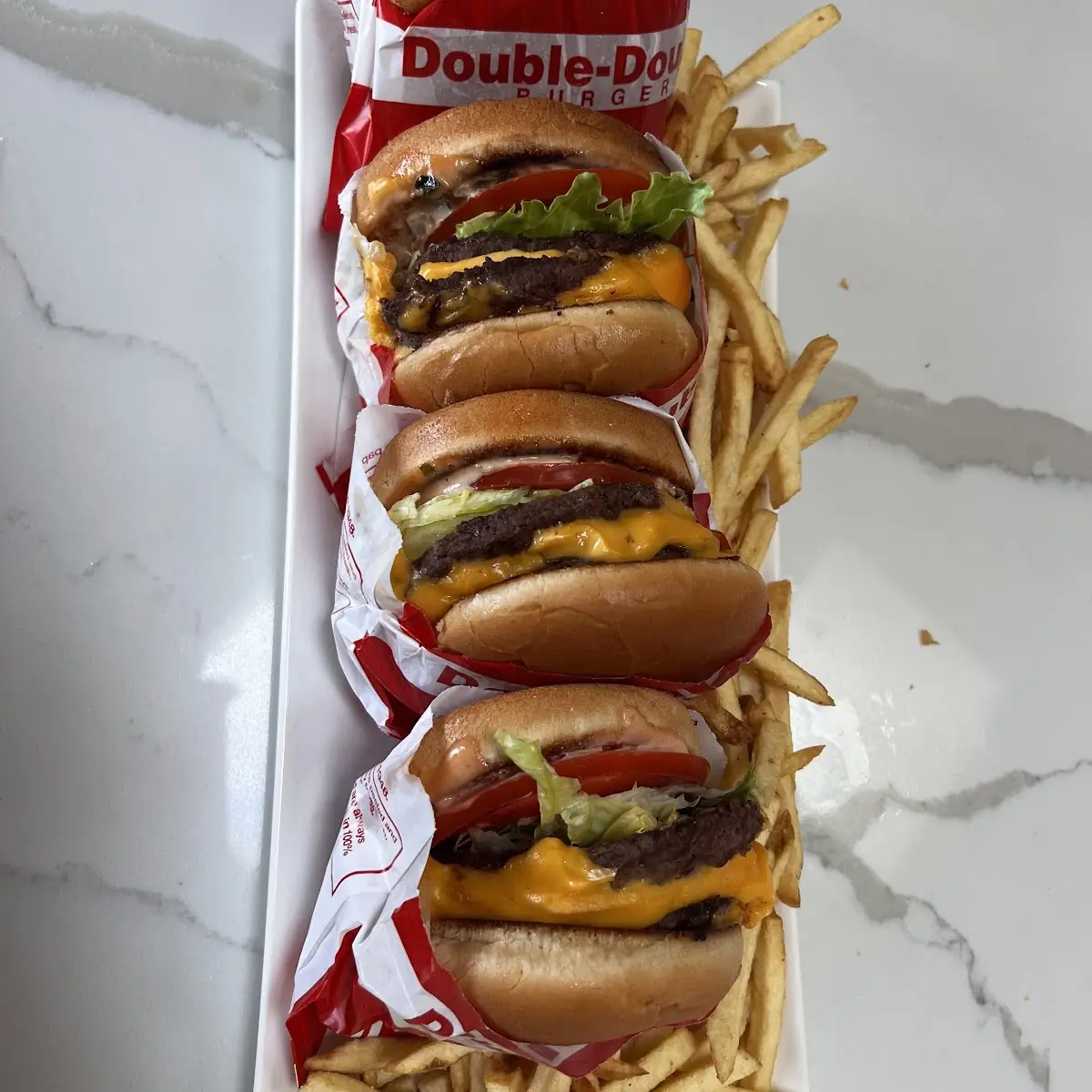 Double Double Cheeseburger Combo
