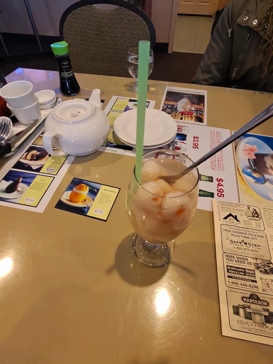 Lychee Juice, Calgary Trail Noodle House